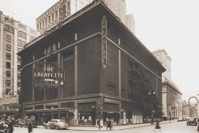 Shubert Lafayette Theatre - Old Photo (newer photo)